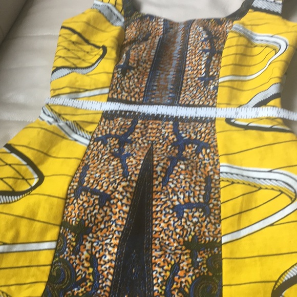 Beautiful Handmade Africa print sexy dress - Picture 6 of 8